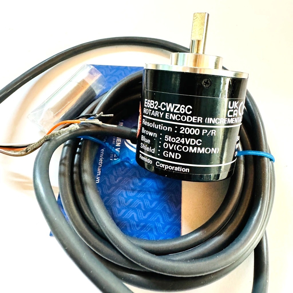 Bộ mã hóa vòng quay E6B2-CWZ6C 1000 xung / encoder 5-24V NPN ABZ