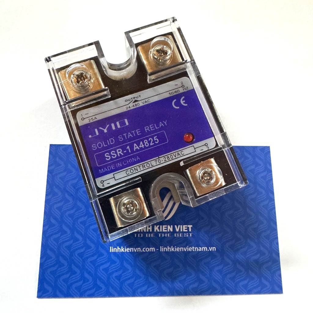 Rơ le bán dẫn AC-AC SSR-1 A4825 25A 480V điều khiển AC 220V / chất lượng cao - A9H13