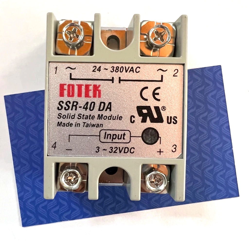 Rơ le bán dẫn DC-AC SSR-40DA 40A 3-32VDC / A10H2