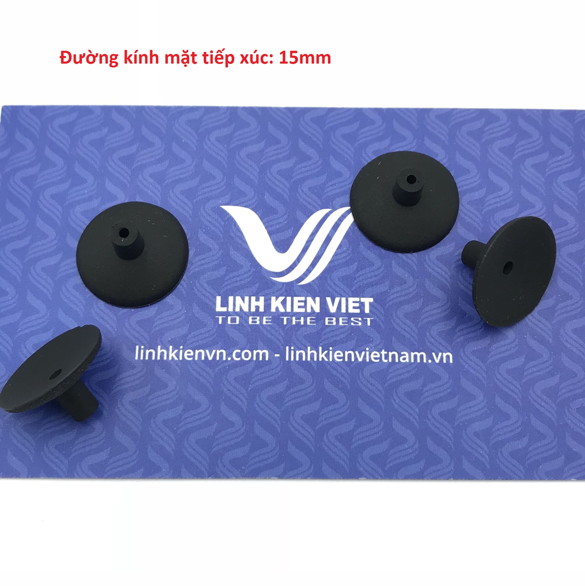 Giác hút chân không 15mm / đầu cao su cho máy hút chân không 15mm - K4H25