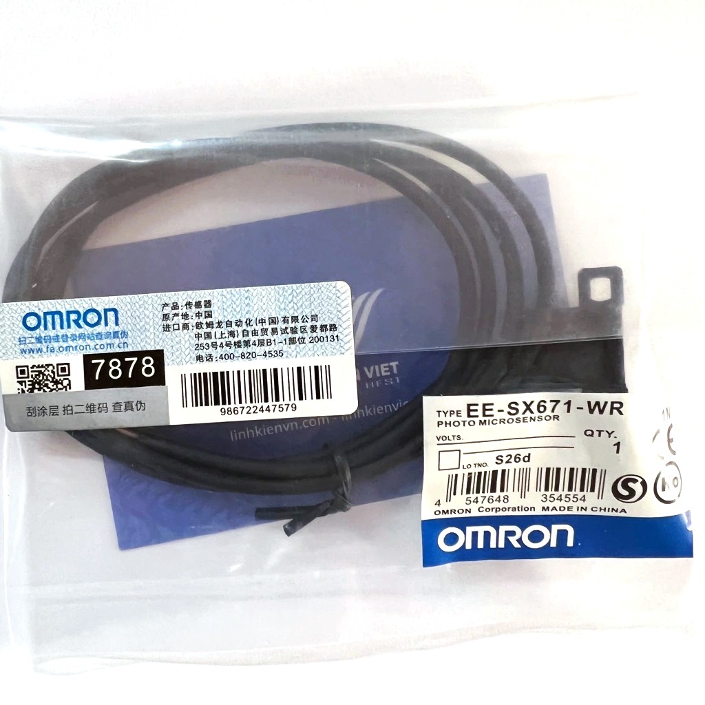 Cảm biến quang chữ U EE-SX671-WR / OMRON - K5H4