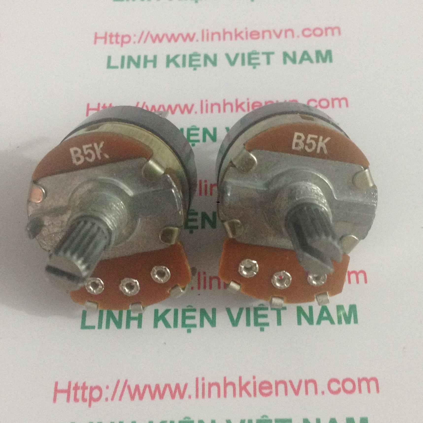 Biến trở công tắc 5K / Biến Trở Công Tắc 5K-2W - A5H12