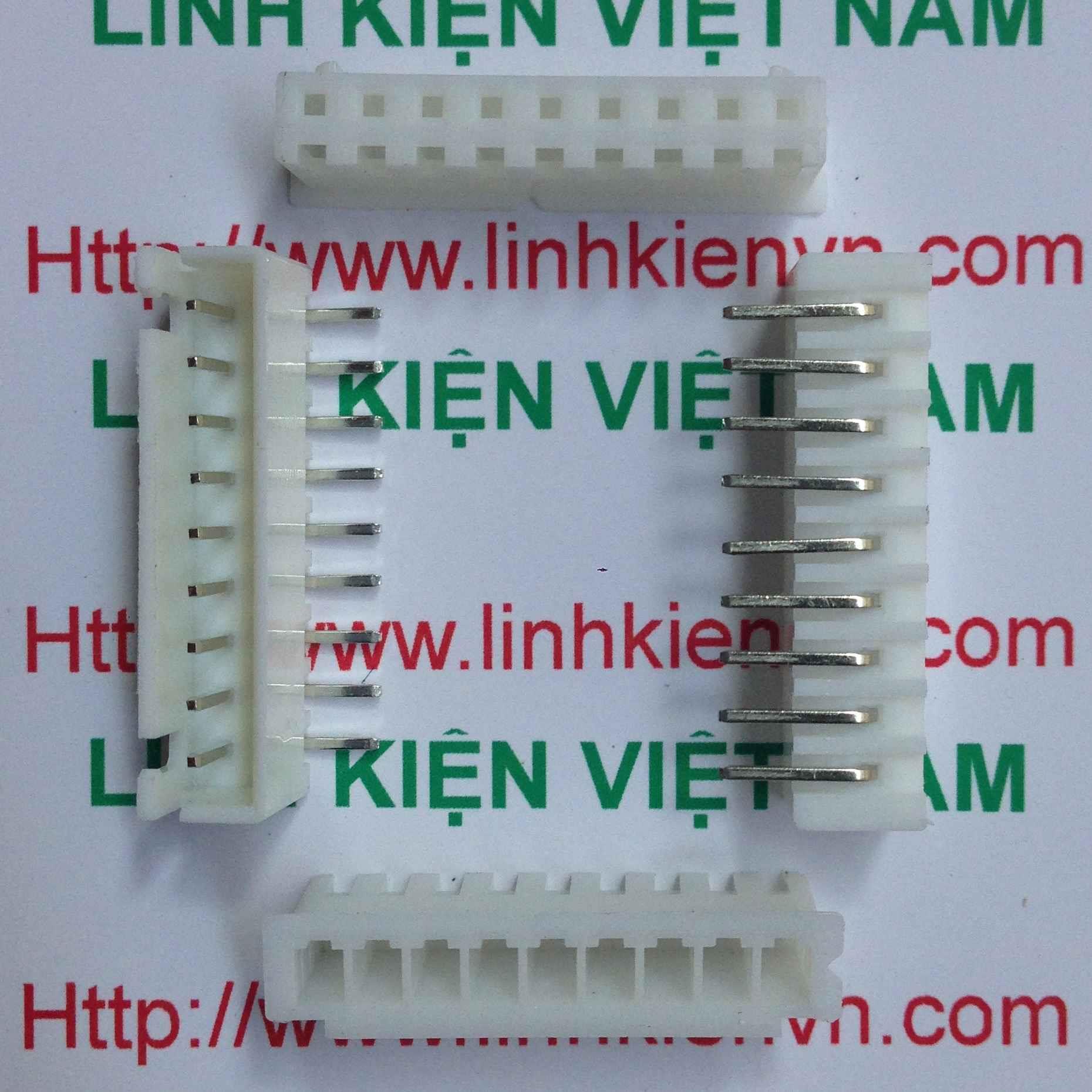 Giắc nối XH2.54 cong 9p - 2.54mm - D6H16