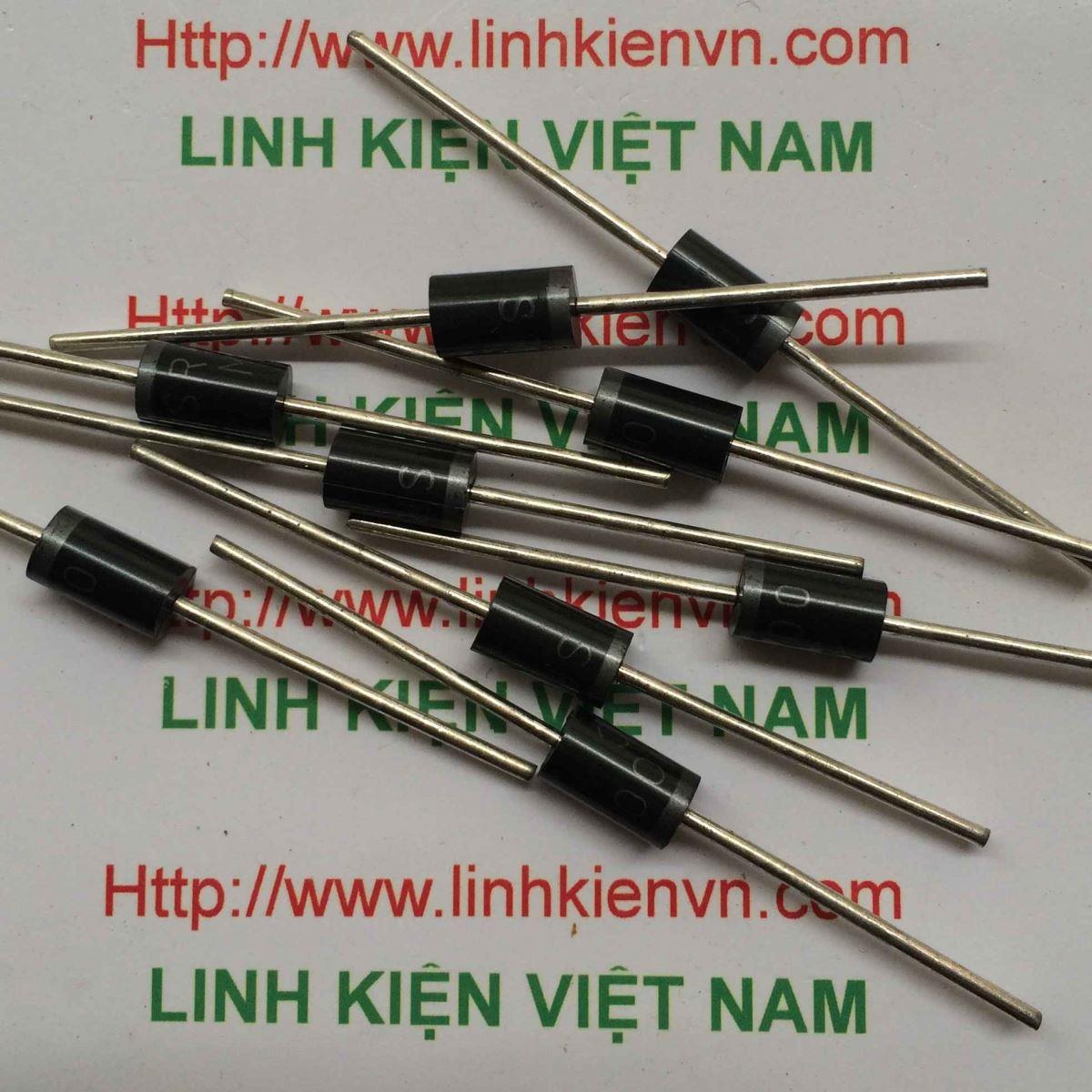 DIODE xung HER508 5A 1000V DO-201 - J3H17