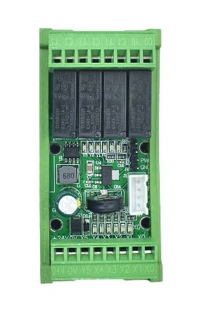 Bo mạch PLC FX2N-10MR-S-2AD1P / 6 In 4 Out Relay cài ray