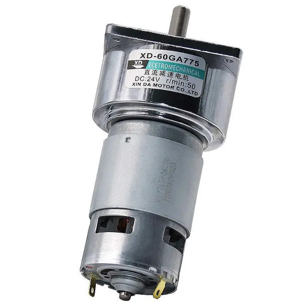Động cơ giảm tốc DC 24V 35W XD-60GA775 200RPM - C3H12