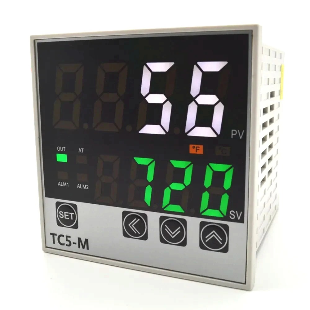 Đồng hồ điều khiển nhiệt độ PID TC5-M 72x72mm / input K PT100 output SSR RELAY