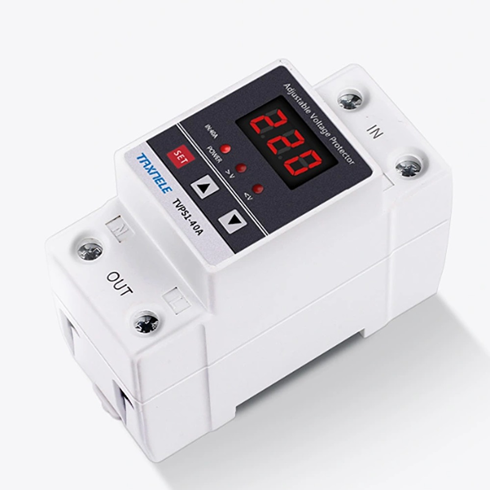Át điện bảo vệ điện áp TVPS1-63K 220V 63A / Aptomat bảo vệ quá áp, áp thấp
