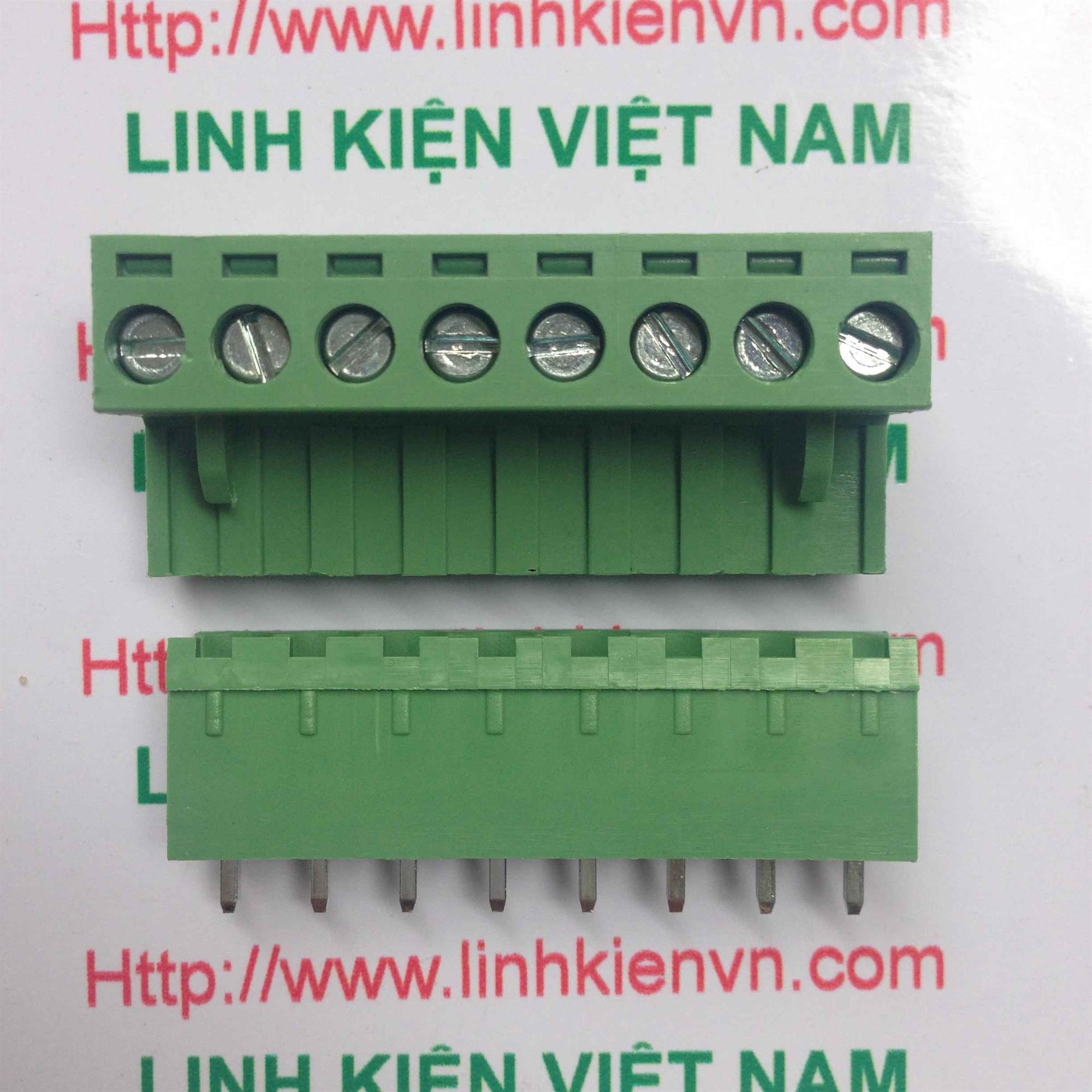 Cầu đấu 8 EDG5.08-8P THẲNG - D7H15 D7H16