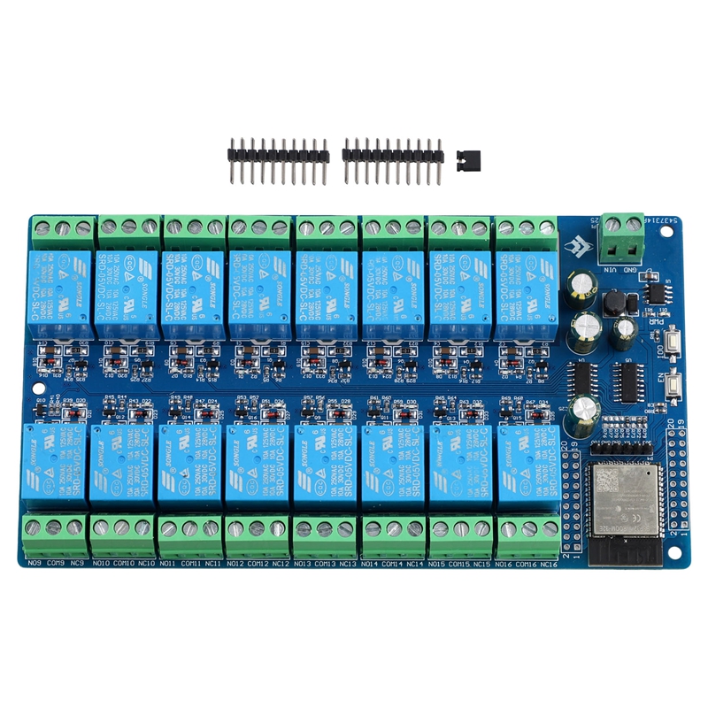 Bo mạch rơ le ESP32 16 kênh / 5-60V module wifi bluetooth / S2H10