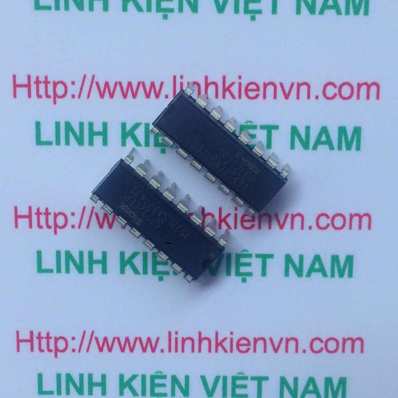 IC SP232 DIP16 / chính hãng SIPEX thay thế Max232 - F4H15