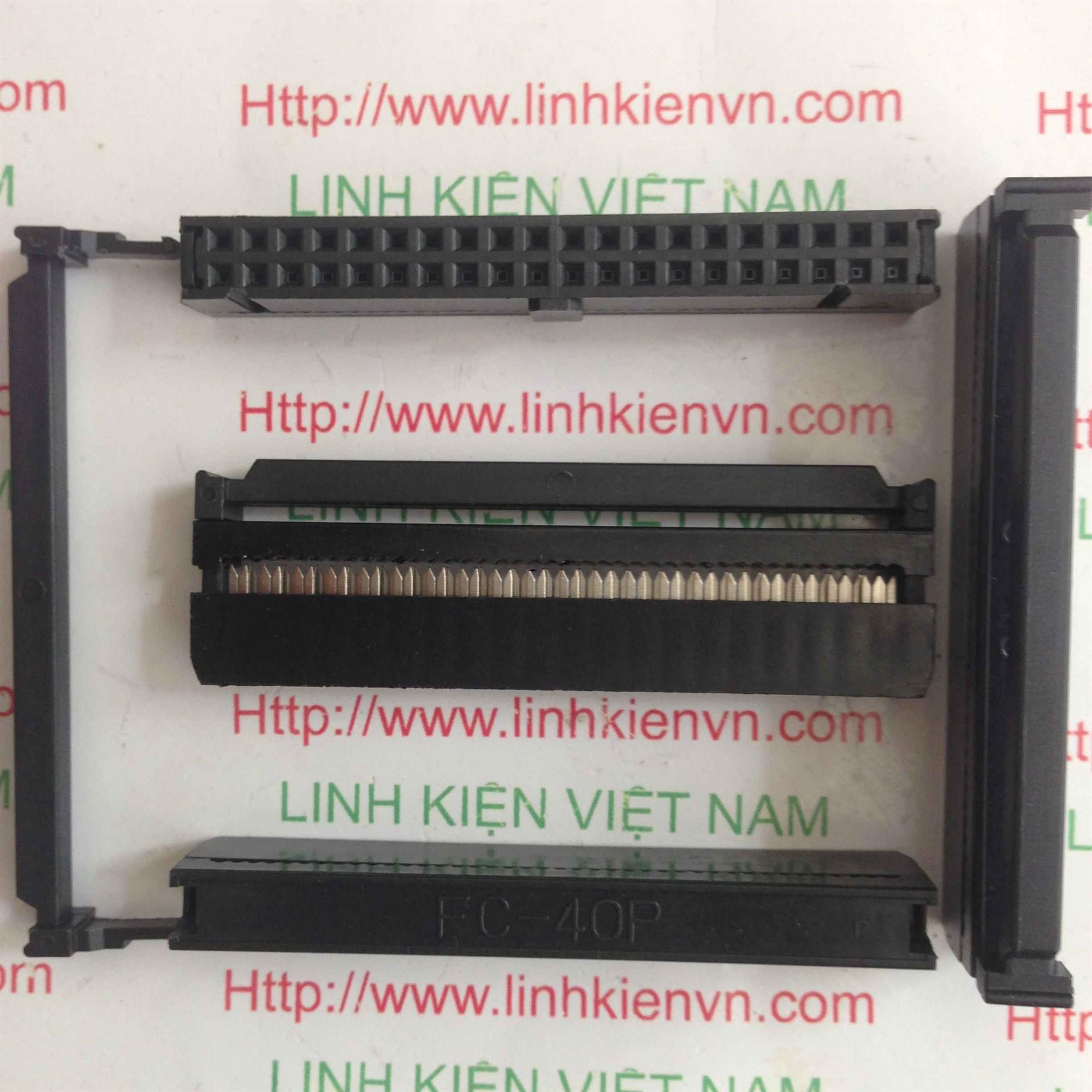 Đầu cáp FC-40p IDE CÁI 40 chân - D10H22