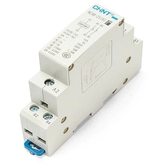 Khởi động từ 1 pha NCH8-25/02 25A 2NC 220V / chính hãng Chint / tiếp điểm thường đóng - B2H10