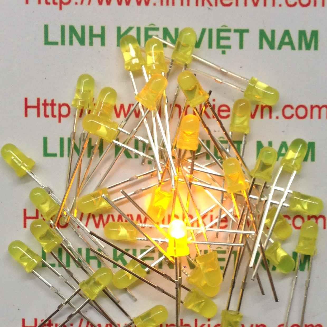 Led đơn 3mm Vàng - A4H17 (KA2H1)