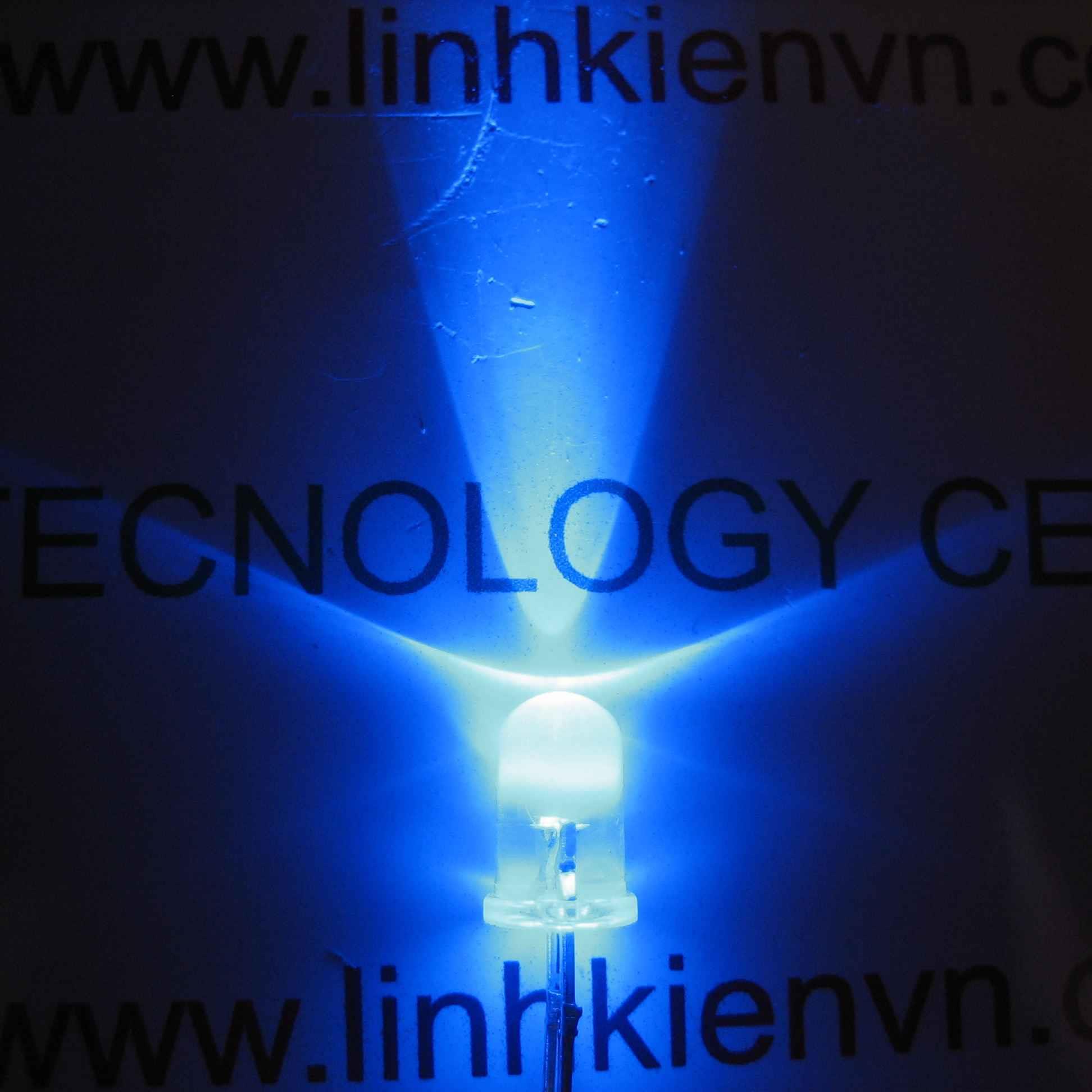 Led siêu sáng xanh dương 5mm (10 chiếc) - A4H3 (KA2H1)