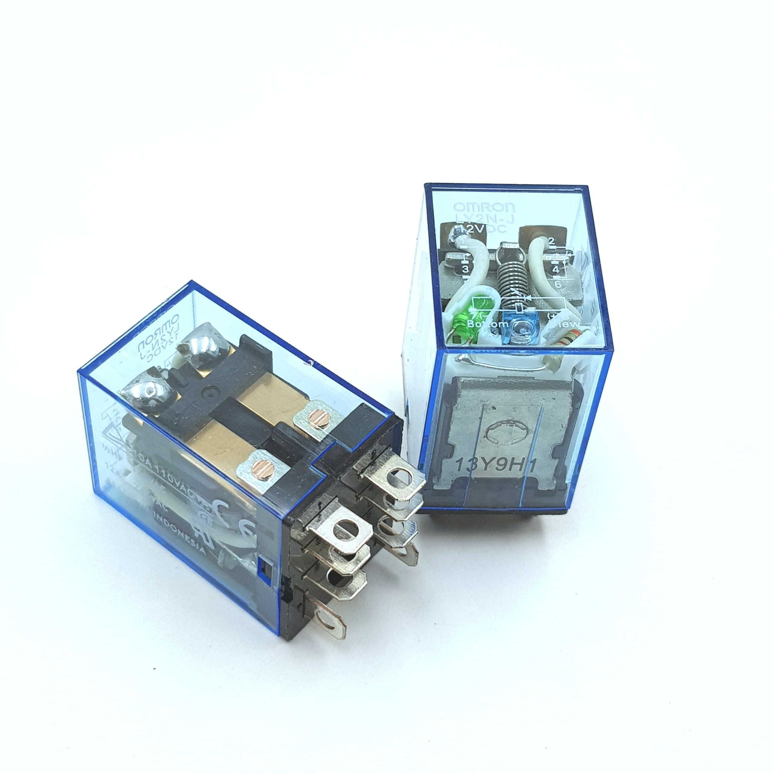 Rơ le trung gian LY2N-J -12VDC 10A / Chính Hãng Omron / relay 8 chân - B3H21