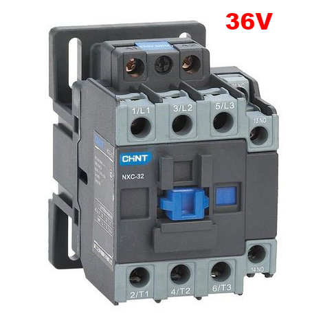 Khởi động từ 32A 36V NXC-32 / chính hãng Chint / Contactor NXC-32 15kW