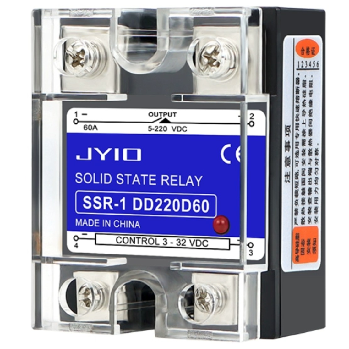 Rơ le bán dẫn DC-DC MGR-1 DD220D60 60A / Relay SSR 60DD chất lượng cao - B5H9