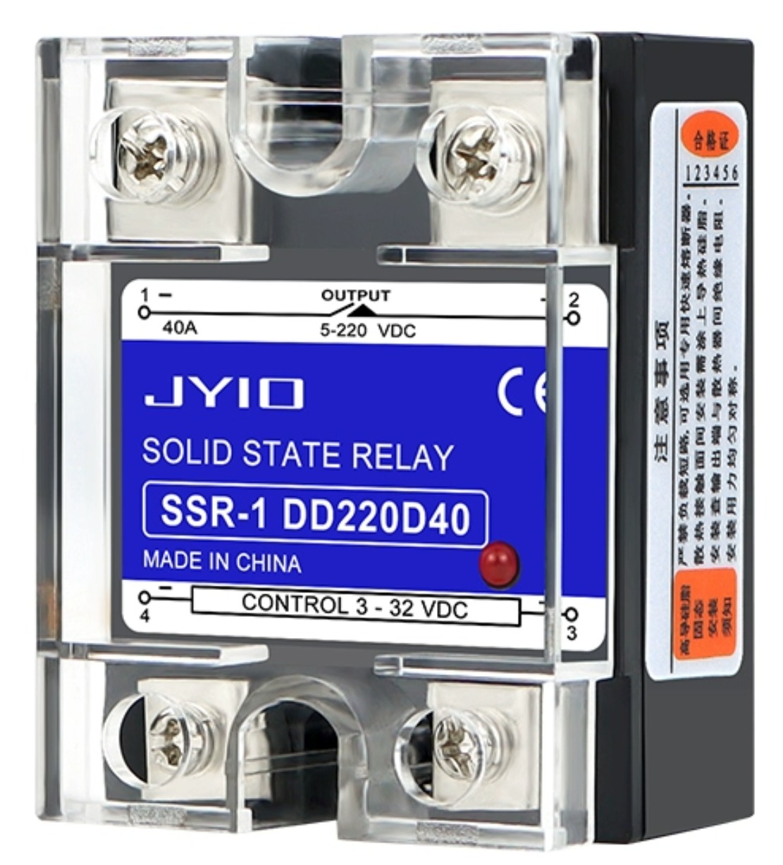 Rơ le bán dẫn DC-DC SSR-1 DD220D40 40A / Relay SSR 40DD chất lượng cao - B5H7