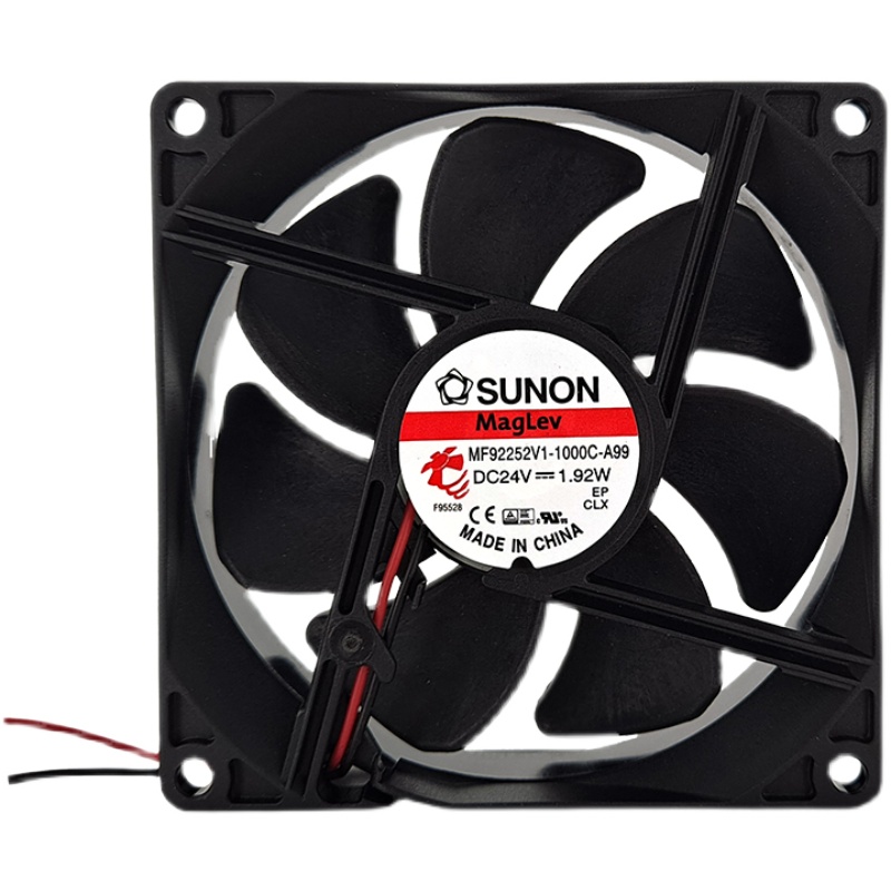 Quạt tản nhiệt 9225 MF92252V1-1000C-A99 24V / 92x92x25 / chính hãng SUNON / Quạt làm mát tủ điện, biến tần 9x9cm tốc độ cao