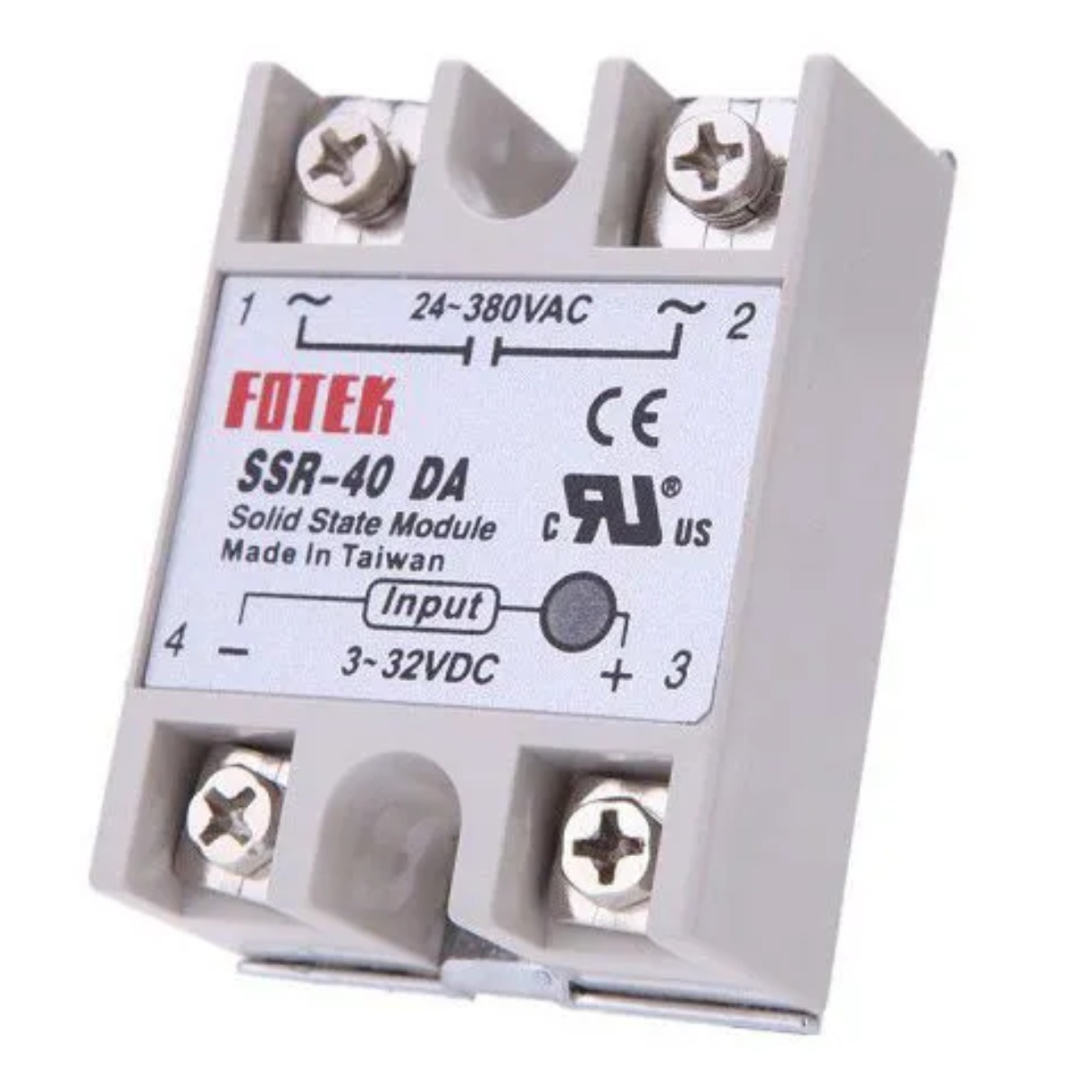 Rơ le bán dẫn DC-AC SSR-40DA 40A 3-32VDC / A6H11