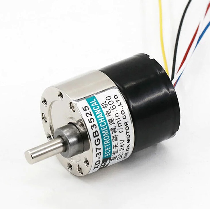 Động cơ giảm tốc BLDC không chổi than XD-37GB3525 24V 10W 600RPM / motor độ bền cao - C2H13 C2H11