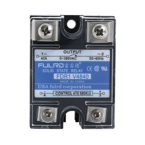 Rơ le bán dẫn FULRD FDR1-V4840 / biến trở 500K / Relay SSR VR chất lượng cao tương đương SSR 40VA FOTEK - dùng cho nồi phở - A9H18