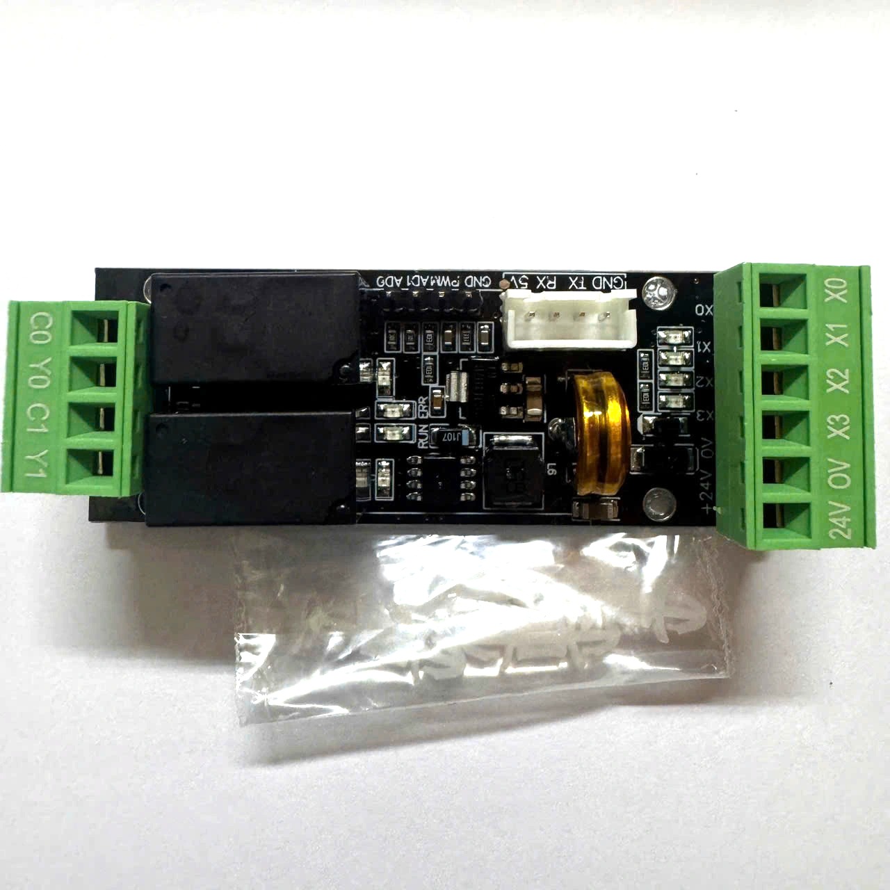 Bo mạch FX2N-6MR2AD1P-S / 4 In 2 Out cài ray