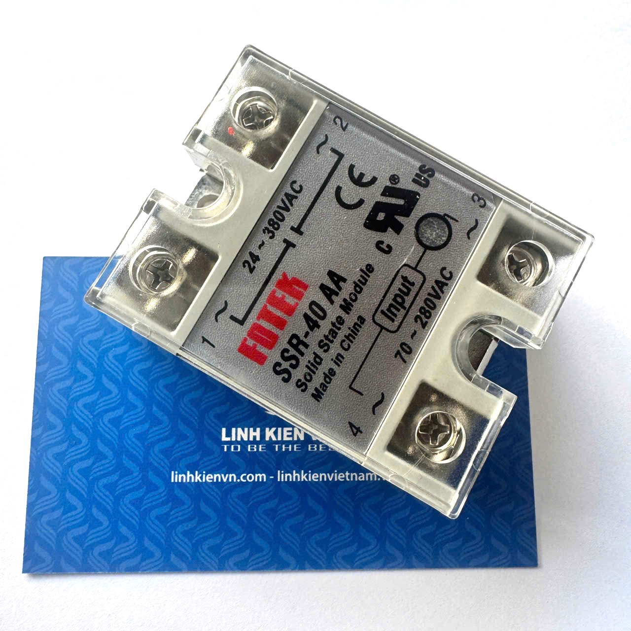 Rơ le bán dẫn AC-AC SSR-40AA 40A / RELAY SSR - A10H9