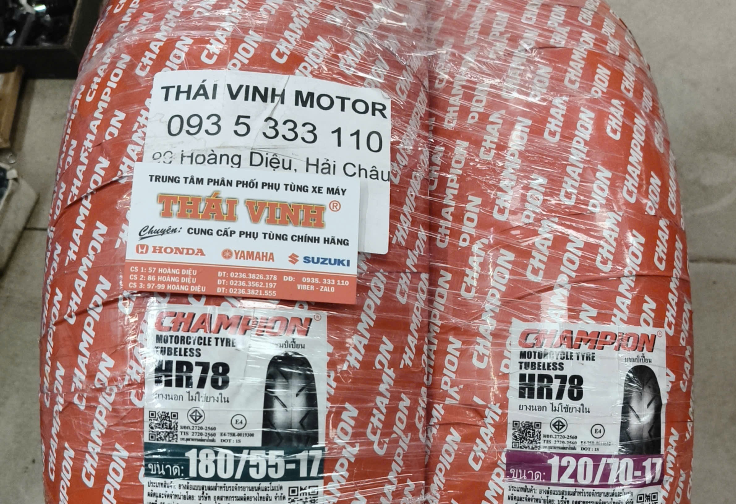 Lốp sau 180/55-17 PKL