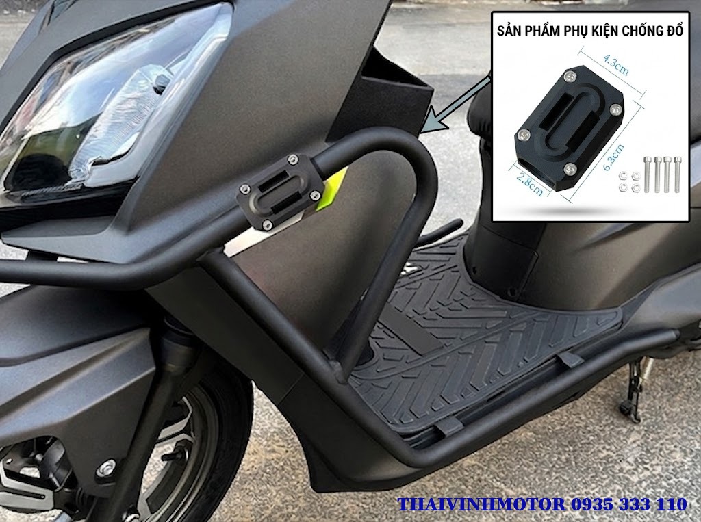 chi tiet lop dem nhựa thong minh trong gu chong do