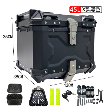 Thùng nhôm sau xe máy 45L