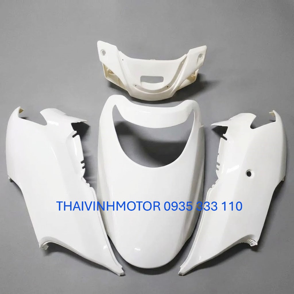dan ao xe spacy 100 mau trang sua sang trong