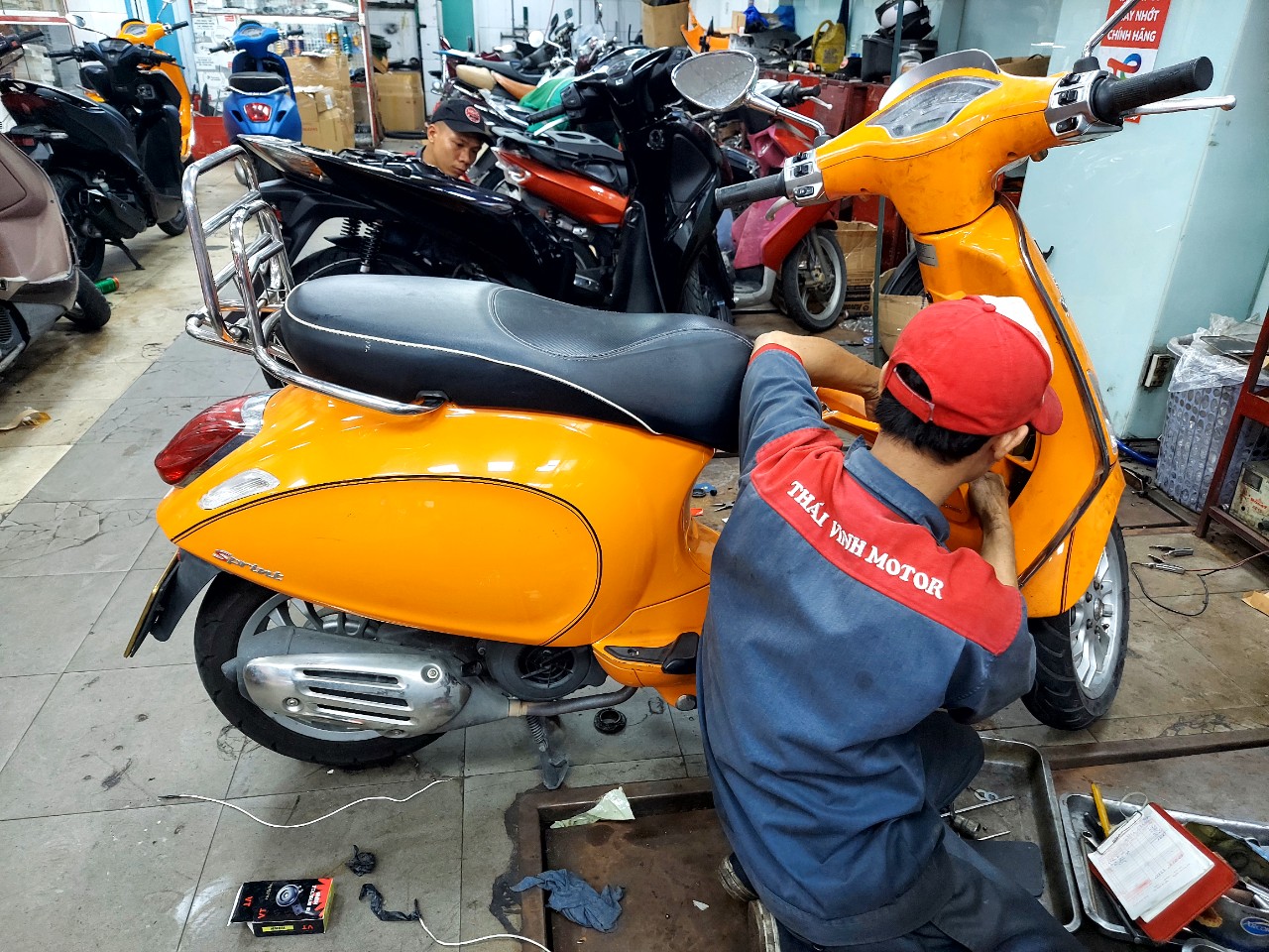 Bảo dưỡng Vespa Primavera