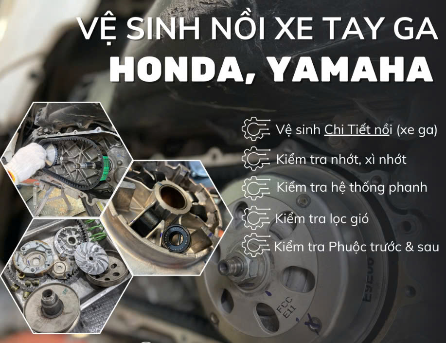 Bảo dưỡng SH 2017 – 2019 toàn diện tại Đà Nẵng