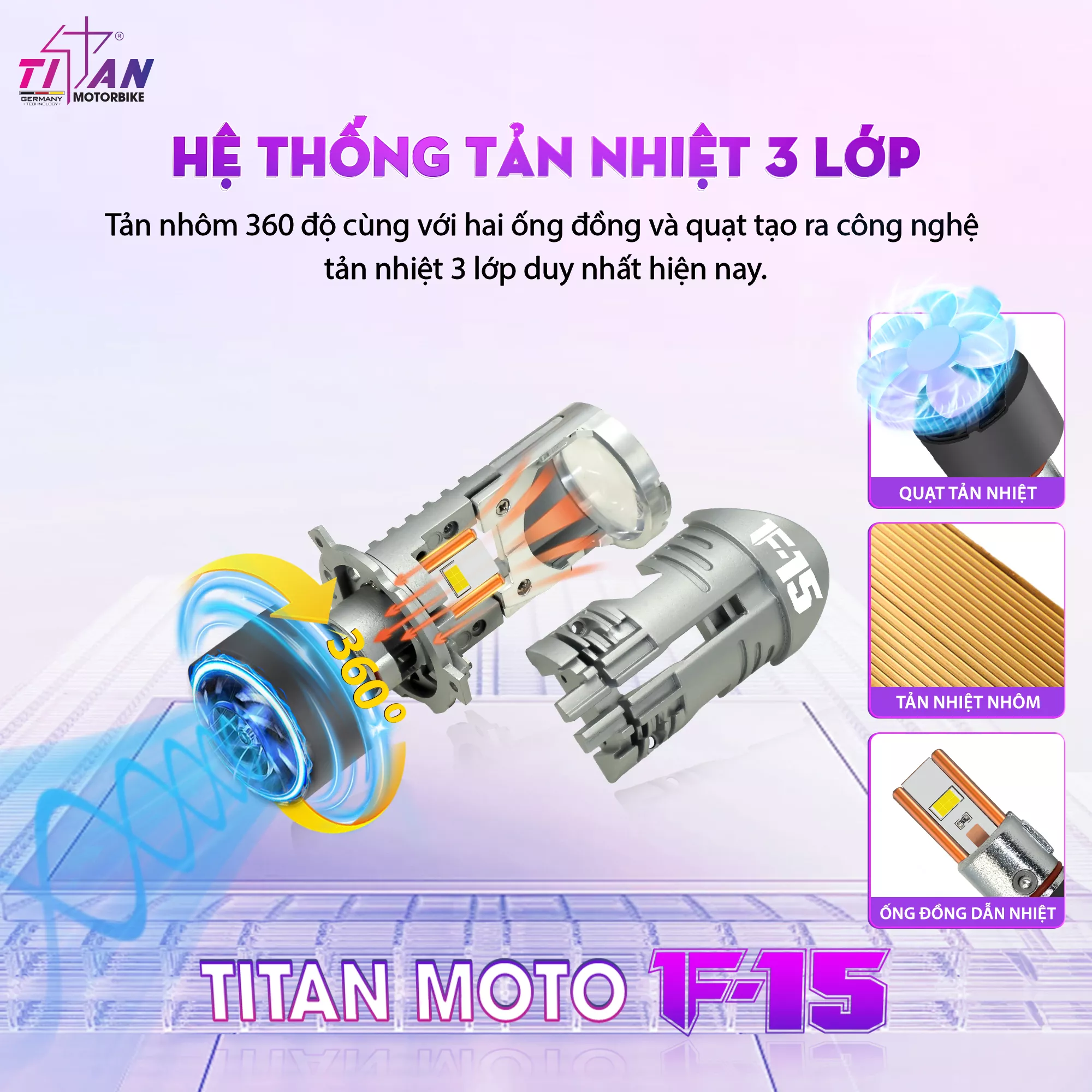 nang cap den tro sang bi led f15 thaivinhmotor
