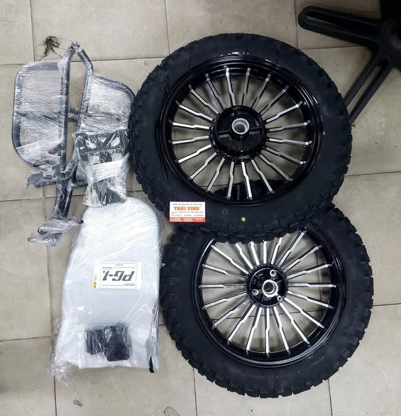 bo vanh duc 16 inch cho xe pg1