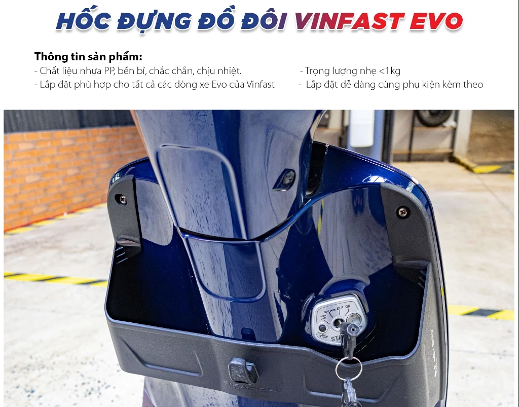Hộc cốp VinFast Evo Grand