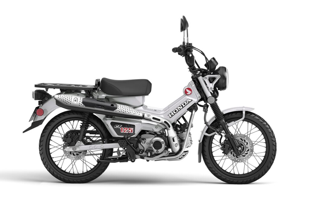 honda ct125 xam den ngoai troi