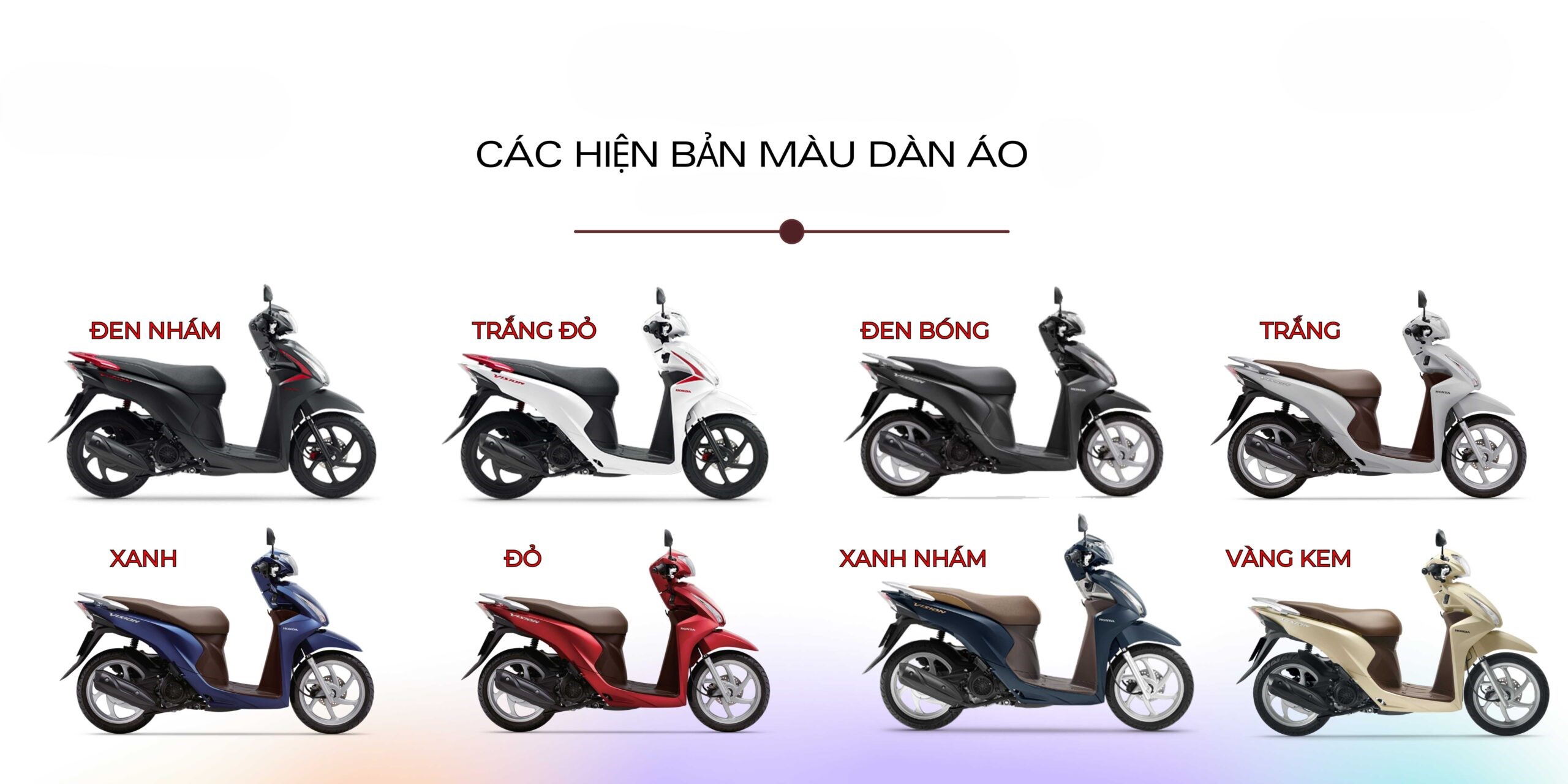 Dàn áo Vision 110 K44 2015-2020