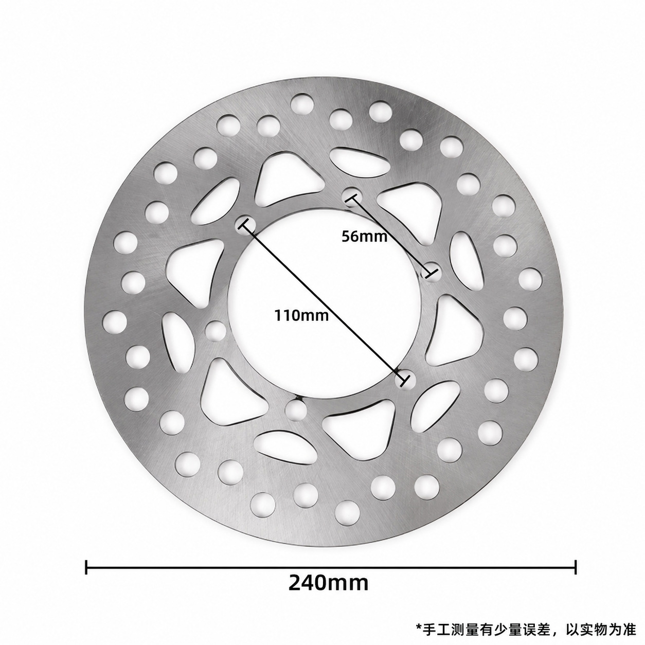 dia phanh truoc sau kawasaki klx 150 chong cong venh