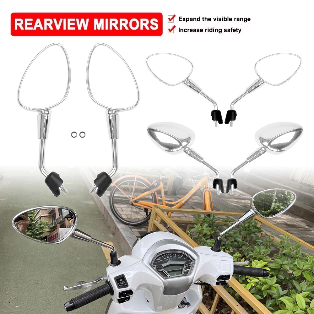 kinh chieu hau vespa piaggio tron ma chrome cao cap