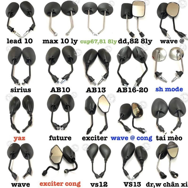 kinh chieu hau xe may yamaha an toan phong cach tai da nang