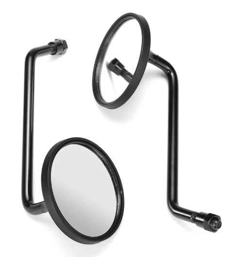 Kính chiếu hậu tròn đen cho Yamaha PG1