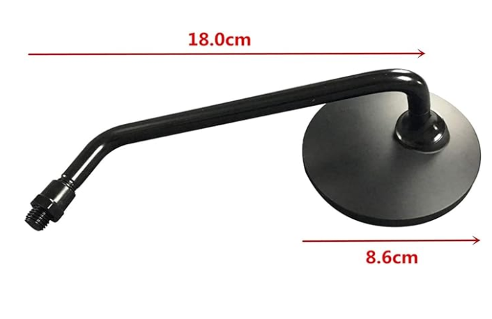 Kính chiếu hậu tròn đen Yamaha PG1 Da Nang