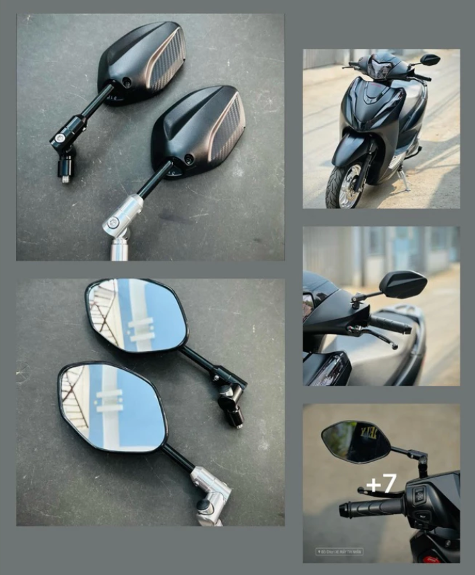 Kính chiếu hậu xoay 360 Vario
