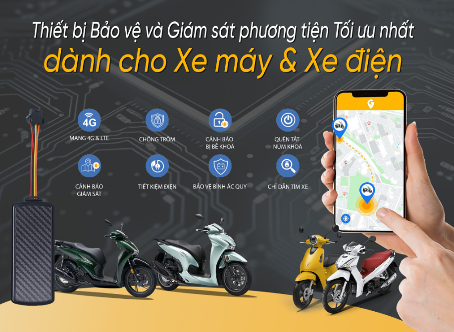 lap dinh vi xe may gps gsm bao dong di chuyen