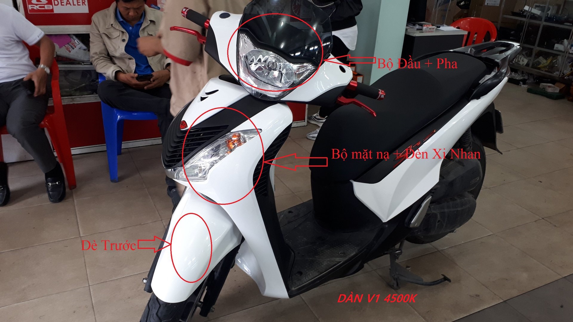 Độ SH Ý chuyên nghiệp tại Đà Nẵng