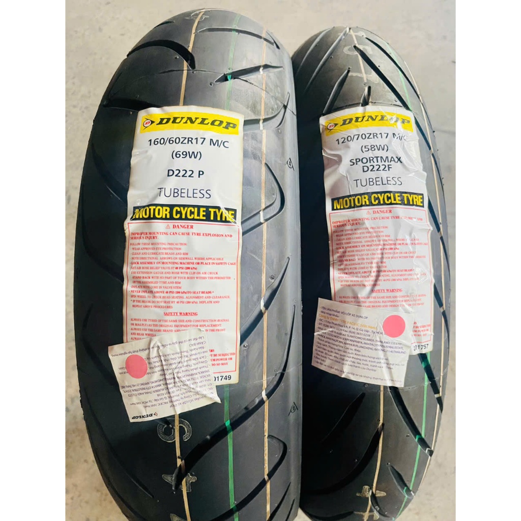 lop 160 60 17 dunlop chinh hang xe pkl tai da nang