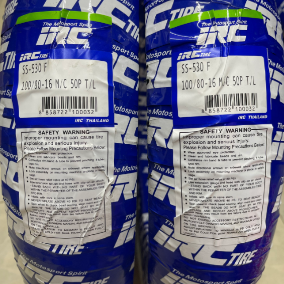 Chi tiết gai lốp IRC Thái